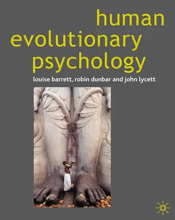 Cover of Human Evolutionary Psychology