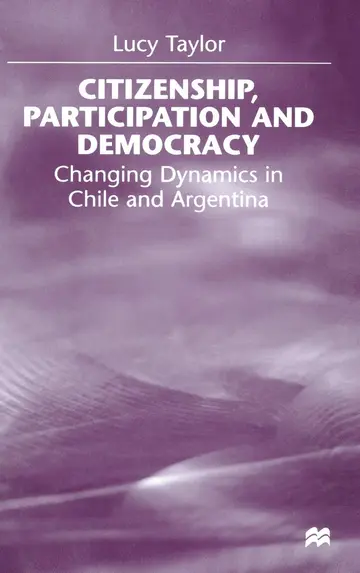 Cover of Citizenship, Participation and Democracy