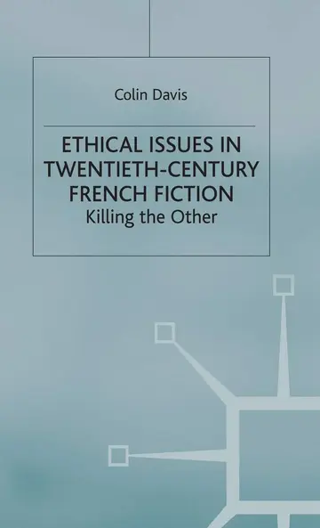 Cover of Ethical Issues in Twentieth-Century French Fiction