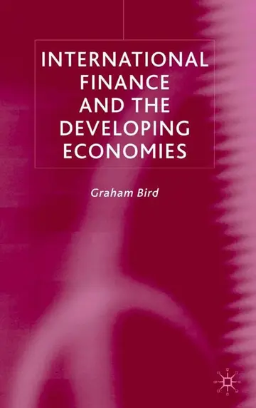 Cover of International Finance and the Developing Economies