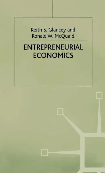 Cover of Entrepreneurial Economics