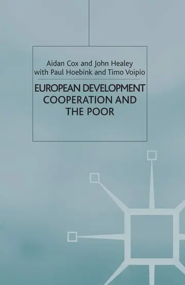 Cover of European Development Cooperation and the Poor