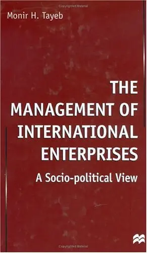 Cover of The Management of International Enterprises