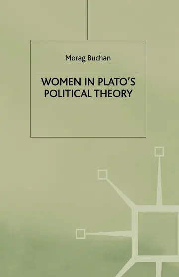 Cover of Women in Plato’s Political Theory