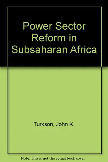 Cover of Power Sector Reform in Subsaharan Africa