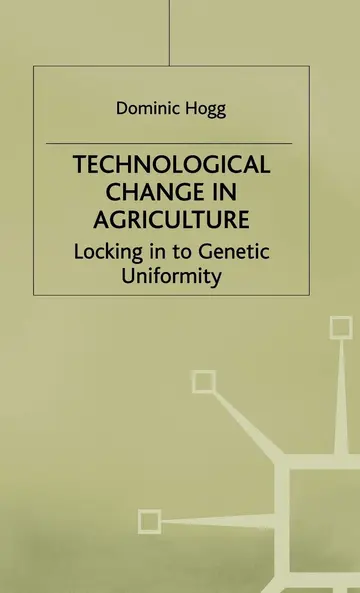 Cover of Technological Change in Agriculture