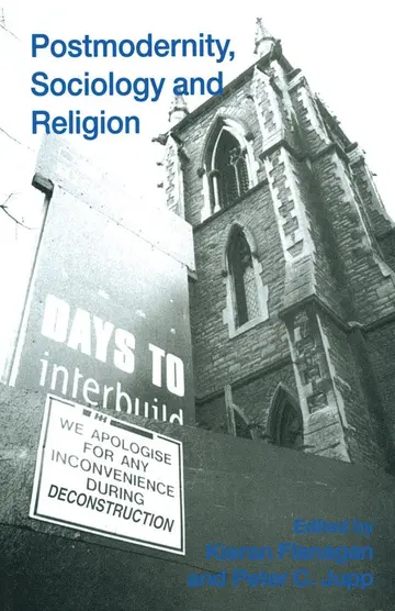 Cover of Postmodernity, Sociology and Religion