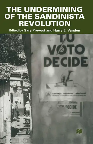 Cover of The Undermining of the Sandinista Revolution