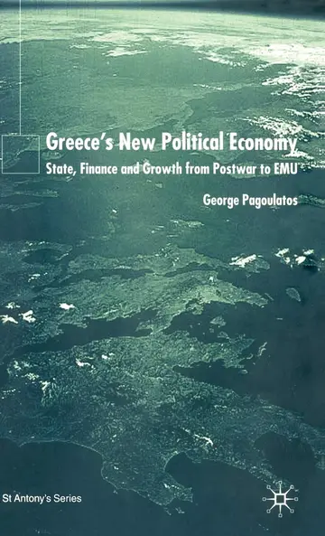 Cover of Greece’s New Political Economy