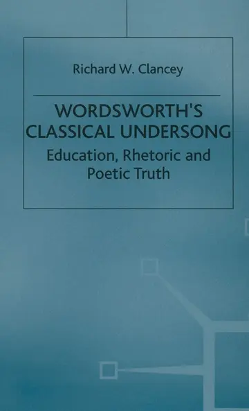 Cover of Wordsworth's Classical Undersong