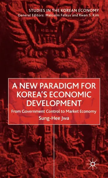 Cover of A New Paradigm for Korea's Economic Development