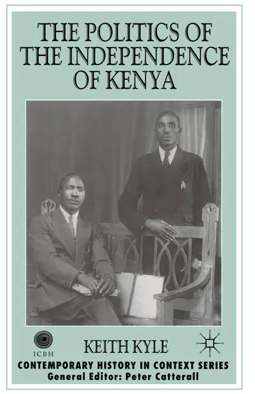 Cover of The Politics of the Independence of Kenya