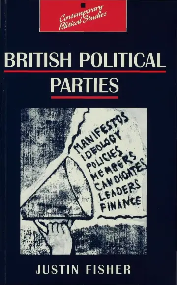 Cover of British Political Parties