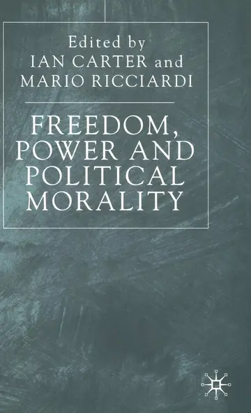 Cover of Freedom, Power and Political Morality