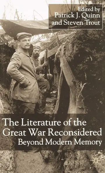 Cover of The Literature of the Great War Reconsidered