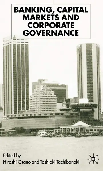 Cover of Banking, Capital Markets and Corporate Governance