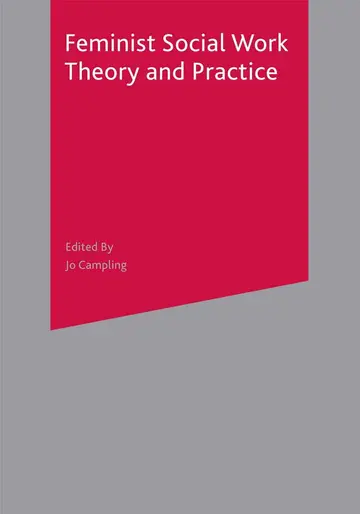 Cover of Feminist Social Work Theory and Practice