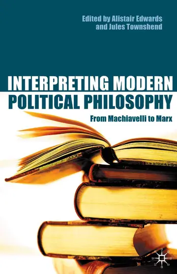 Cover of Interpreting Modern Political Philosophy