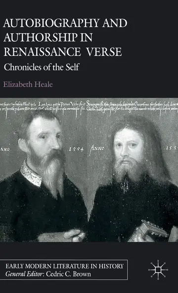 Cover of Autobiography and Authorship in Renaissance Verse