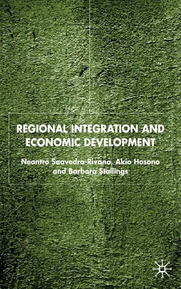 Cover of Regional Integration and Economic Development