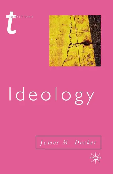 Cover of Ideology