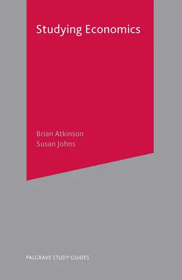 Cover of Studying Economics