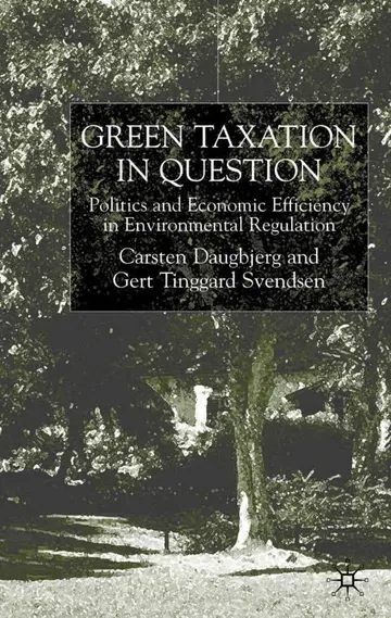 Cover of Green Taxation in Question