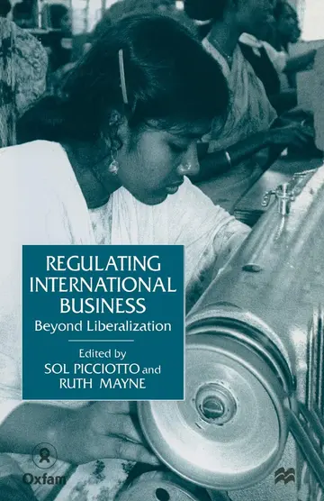 Cover of Regulating International Business