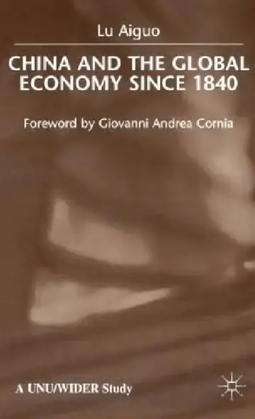 Cover of China and the Global Economy