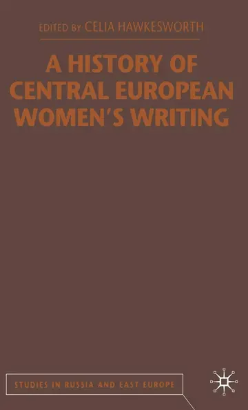 Cover of A History of Central European Women's Writing