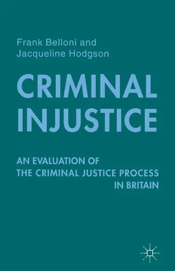 Cover of Criminal Injustice