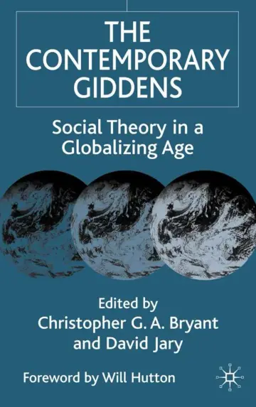 Cover of The Contemporary Giddens