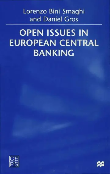 Cover of Open Issues in European Central Banking