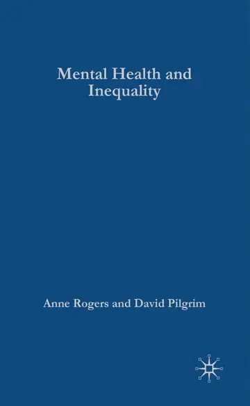 Cover of Mental Health and Inequality