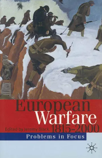 Cover of European Warfare 1815-2000