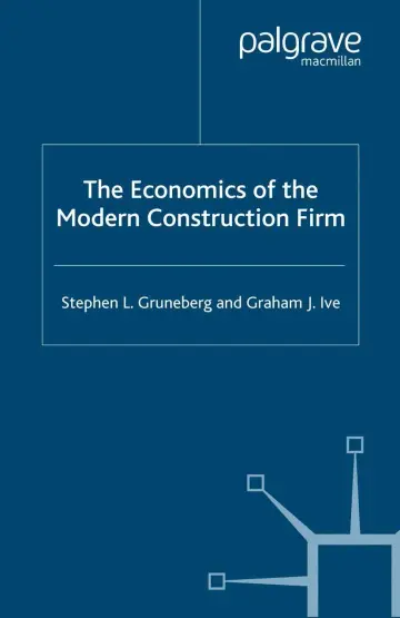Cover of The Economics of the Modern Construction Firm