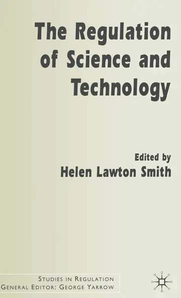 Cover of The Regulation of Science and Technology