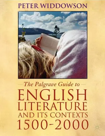 Cover of The Palgrave Guide to English Literature and Its Contexts, 1500-2000