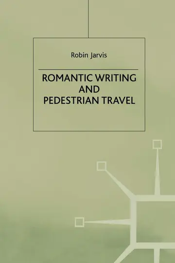 Cover of Romantic Writing and Pedestrian Travel