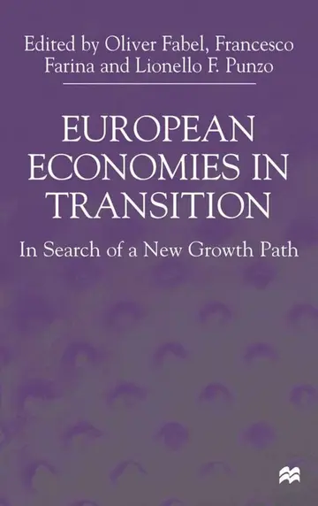 Cover of European Economies in Transition