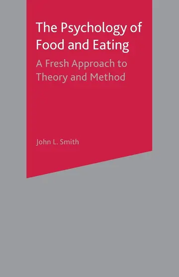 Cover of The Psychology of Food and Eating
