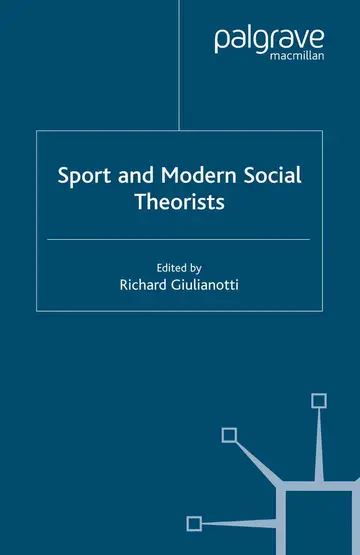 Cover of Sport and Modern Social Theorists