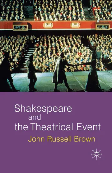 Cover of Shakespeare and the Theatrical Event