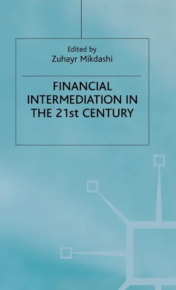 Cover of Financial Intermediation in the 21st Century