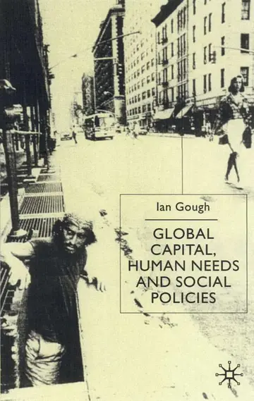 Cover of Global Capital, Human Needs and Social Policies
