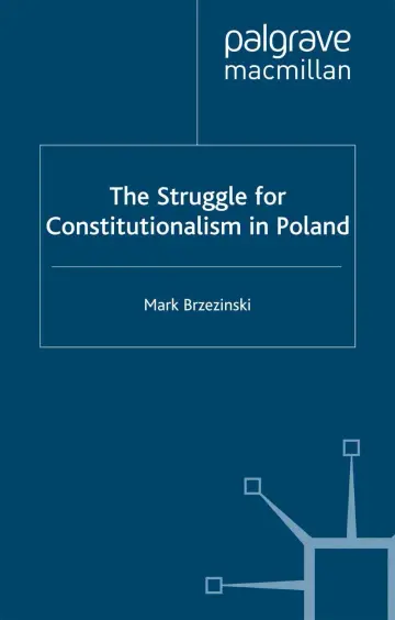 Cover of The Struggle for Constitutionalism in Poland