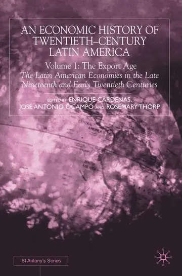 Cover of An Economic History of Twentieth-Century Latin America