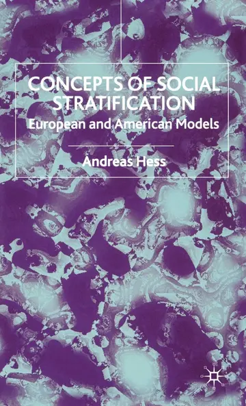 Cover of Concepts of Social Stratification