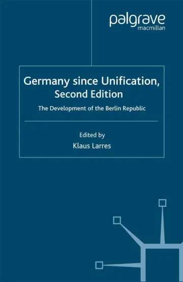 Cover of Germany since Unification