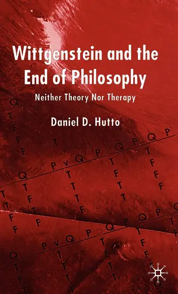 Cover of Wittgenstein and the End of Philosophy